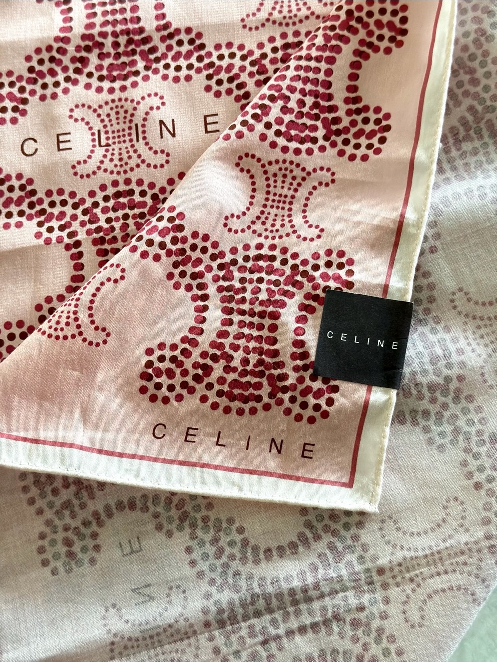 Celine Cotton Bandana/Neckerchief - Picture 3 of 4